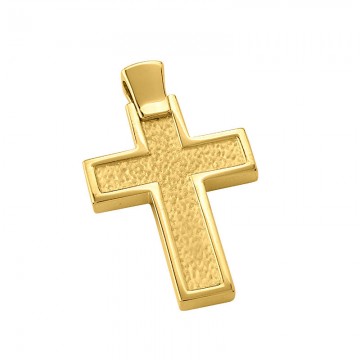 Σταυρός ανδρικός σε χρυσό Κ14 ST0110642